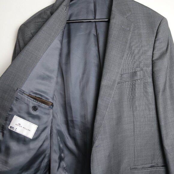 Peter Millar Peter Millar 100% Wool Sport Coat Blazer Size 44T Size 44L - 5 Thumbnail