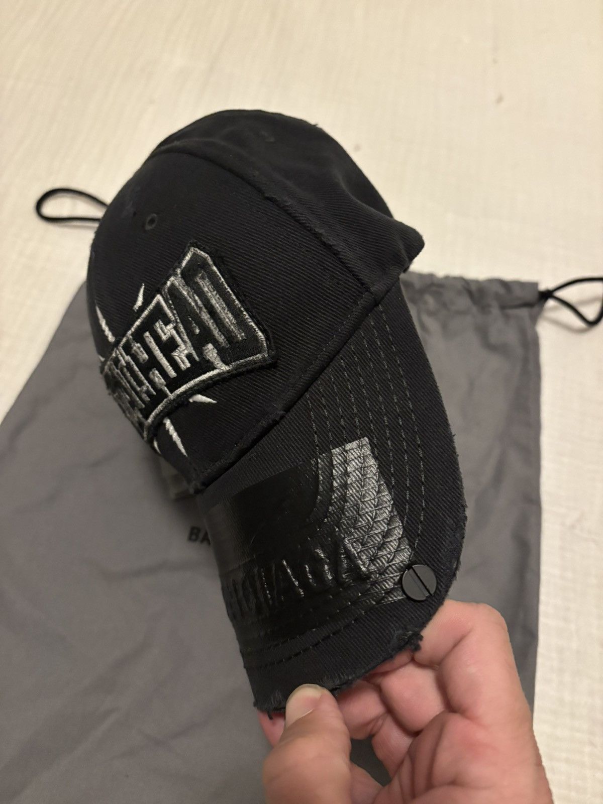 Balenciaga BALENCIAGA METALHEAD CAP Size ONE SIZE - 6 Thumbnail