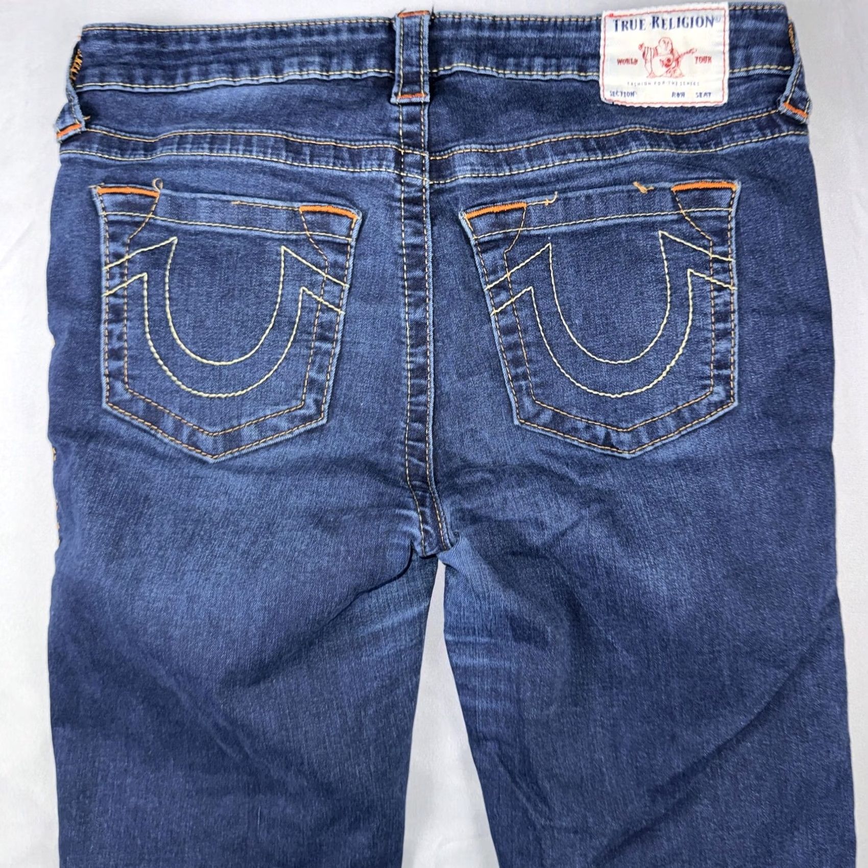 True Religion True Religion Jeans Womens 31 Blue Medium Wash Mid Rise Becca Bootcut Denim Size 24" / US 00 / IT 34 - 6 Thumbnail