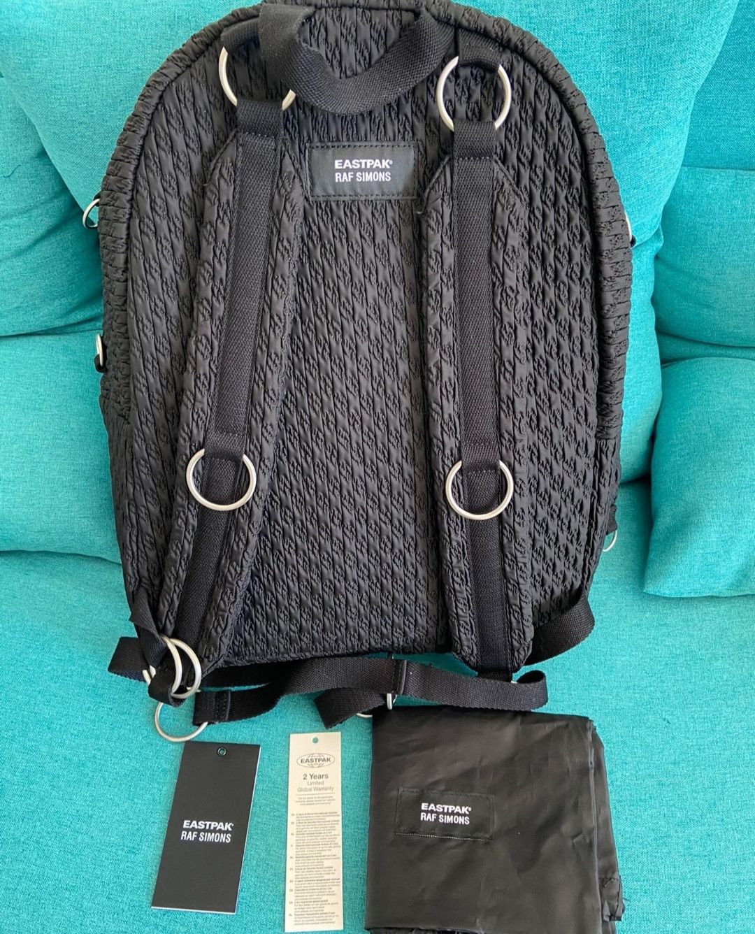 Raf Simons Raf simons x Eastpak 19aw woven iron ring shoulder bag Size ONE SIZE - 3 Thumbnail