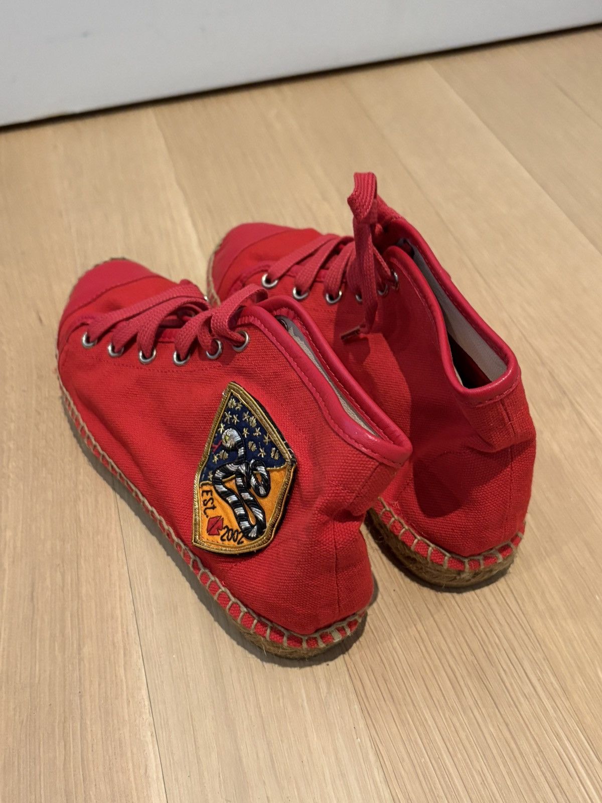 Opening Ceremony Opening ceremony Snake emblem patch high top sneakers Size US 7 / IT 37 - 8 Thumbnail