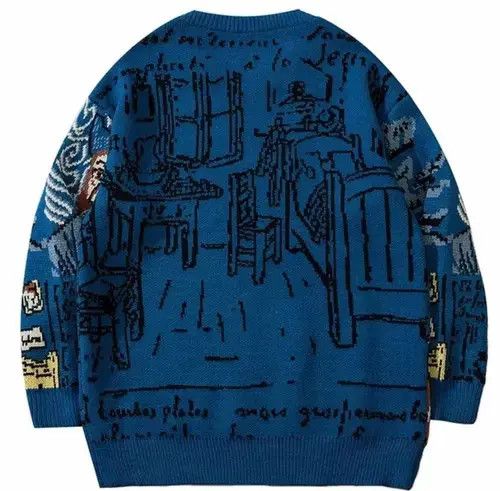 Aran Isles Knitwear × Homemade × Japanese Brand High Street Knitted Sweater Men Size US L / EU 52-54 / 3 - 2 Thumbnail