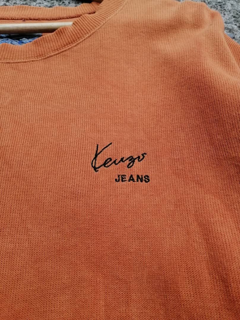 Japanese Brand Kenzo Jeans Embroidered Sweatshirt Made In Japan Size US M / EU 48-50 / 2 - 6 Thumbnail