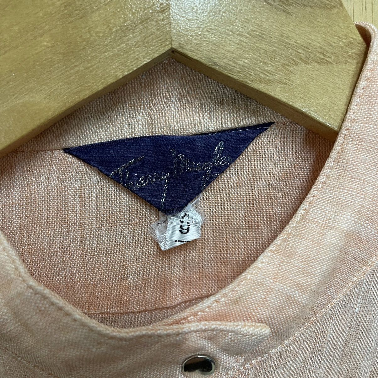 Thierry Mugler × Vintage Thierry Mugler Button Shirt Size S / US 4 / IT 40 - 8 Thumbnail