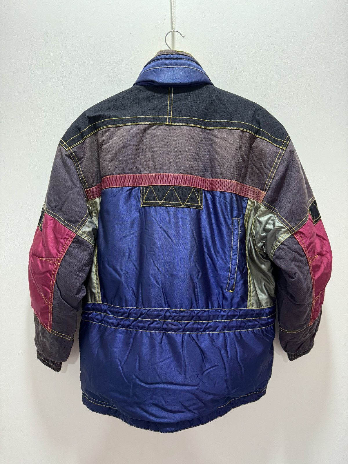 VINTAGE INTENTNESD FREE ESSEL MULTICOLOUR SKI JACKET