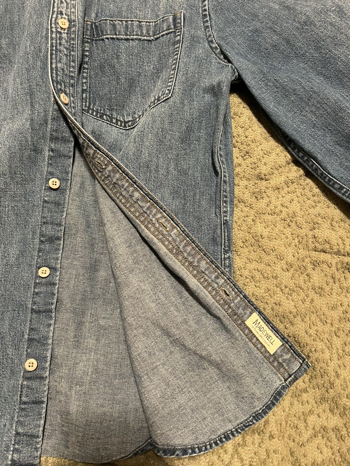 Madewell Madewell Denim Shirt “Perfect Fit” Size US S / EU 44-46 / 1 - 3 Thumbnail