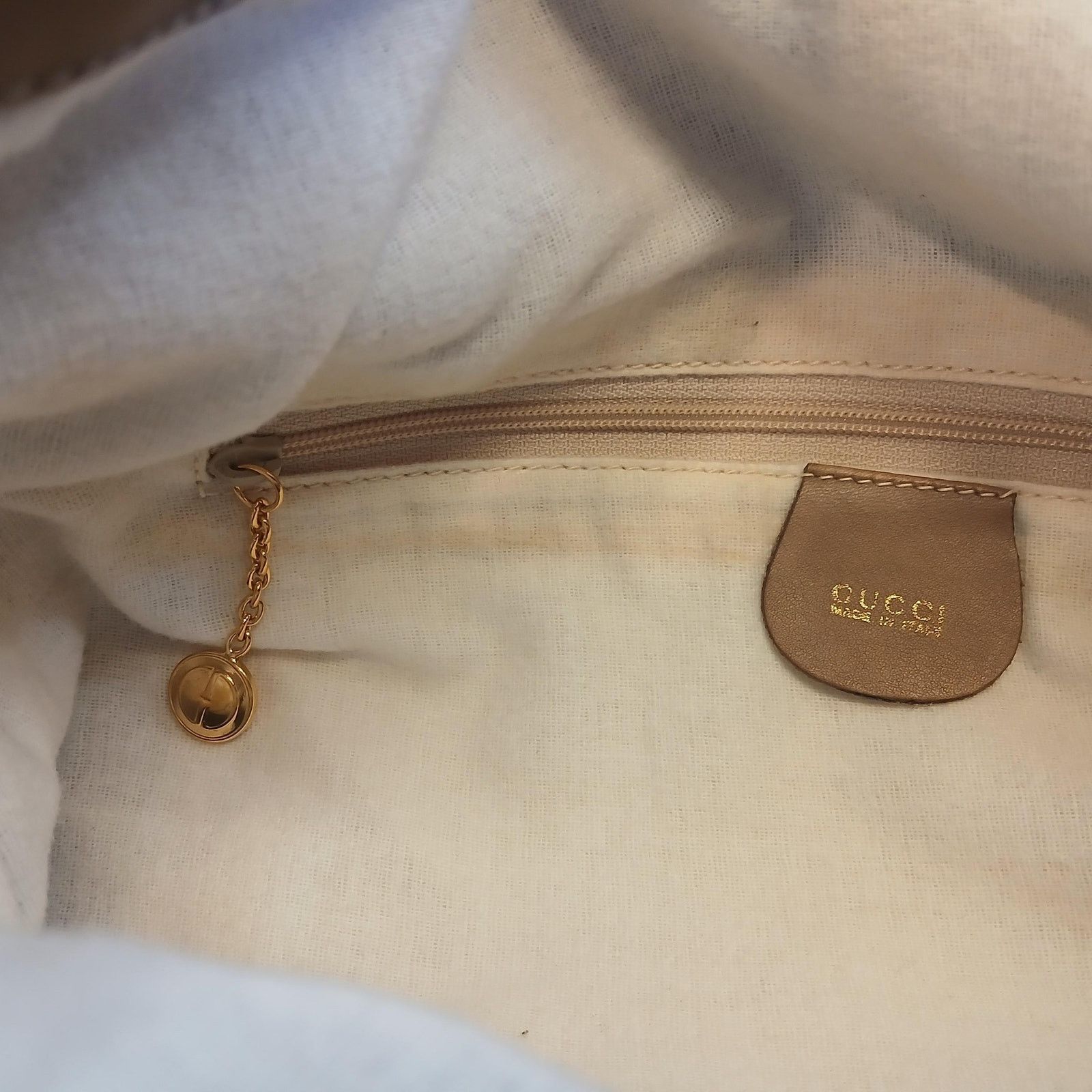 Gucci GUCCI Bamboo Shoulder/Hand Bag Leather Brown Gold Size ONE SIZE - 12 Thumbnail