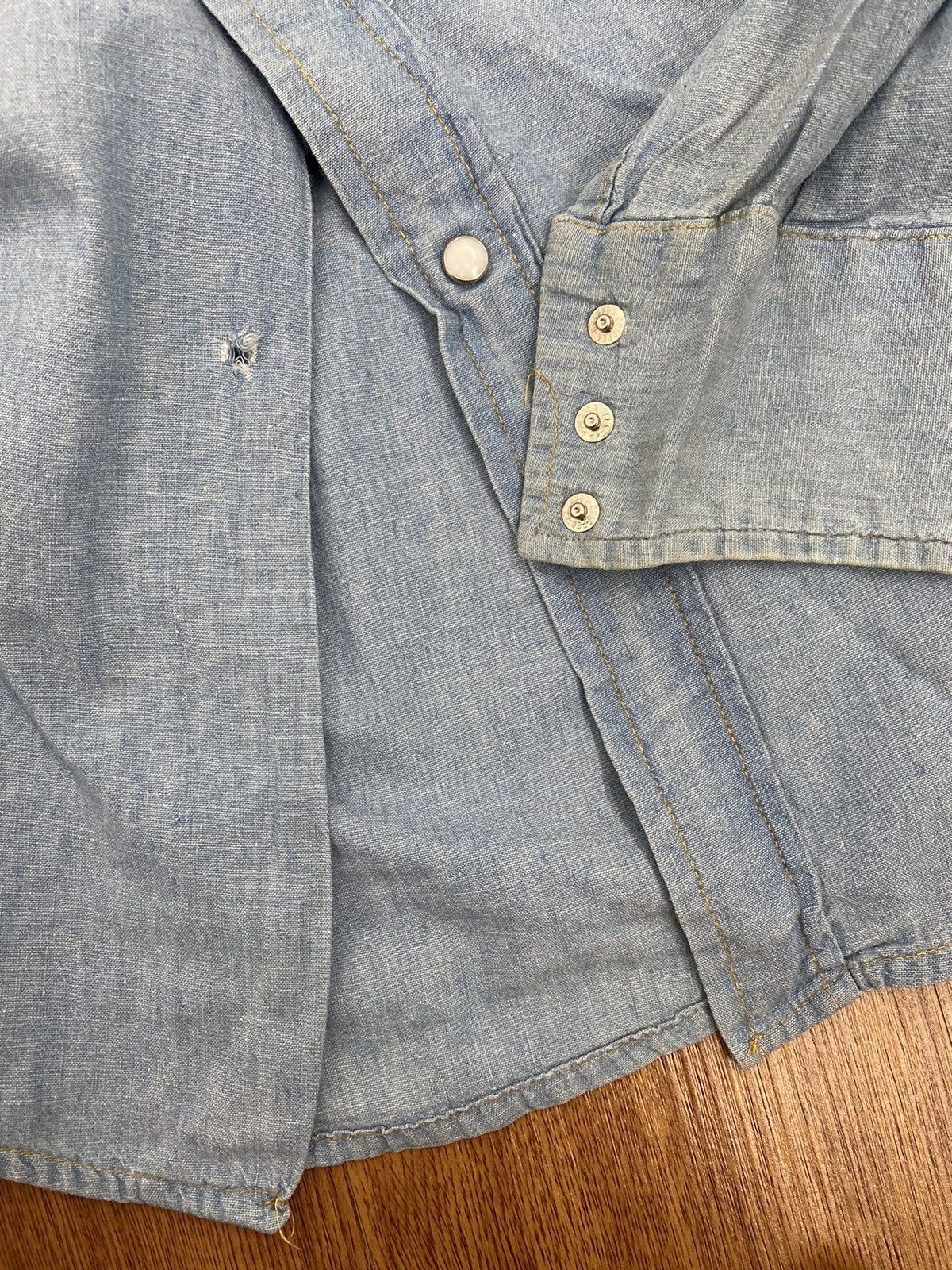 Sports Specialties × Vintage Vintage western chambray shirt Size US L / EU 52-54 / 3 - 6 Thumbnail