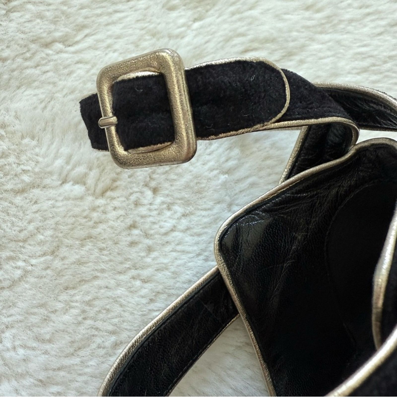 Hermes HERMES Judith velvet shoes size 38 Authentic Retail 1350$ Size US 8 / IT 38 - 5 Thumbnail