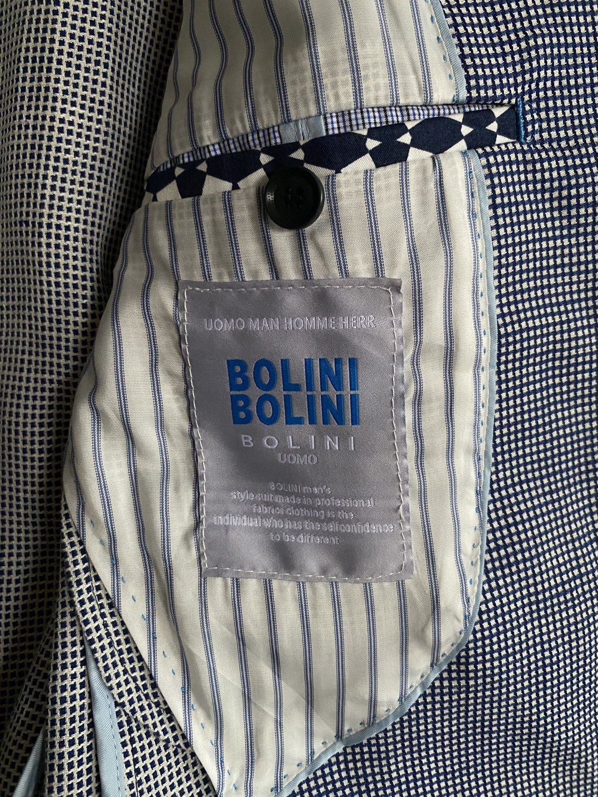 Vintage Vintage Brand Bolini BoliniTwo Tone jacket 2000s Size US M / EU 48-50 / 2 - 8 Thumbnail