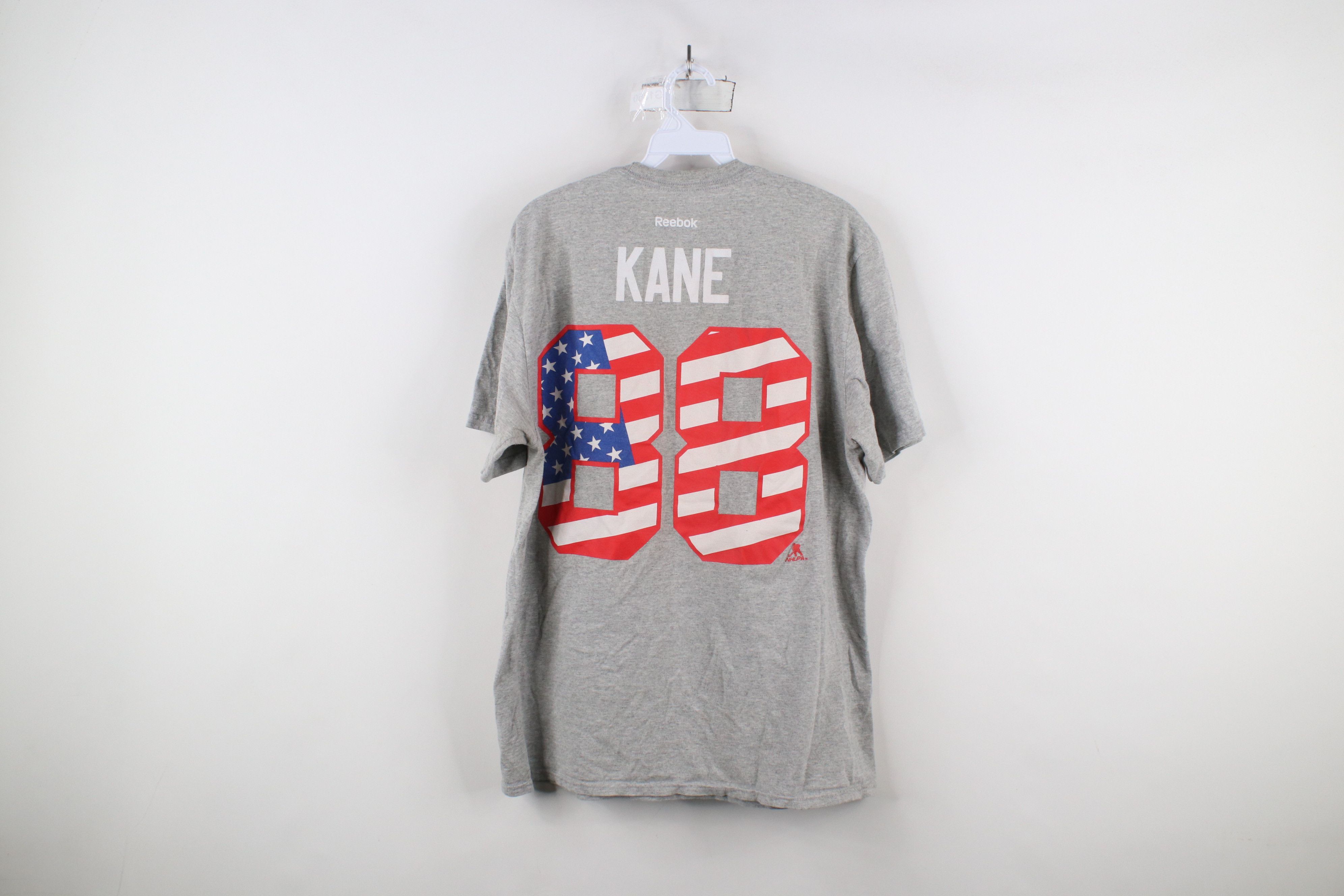 Reebok × Vintage Vintage Reebok Kane Chicago Blackhawks Hockey Jersey T-Shirt Size US L / EU 52-54 / 3 - 17 Thumbnail