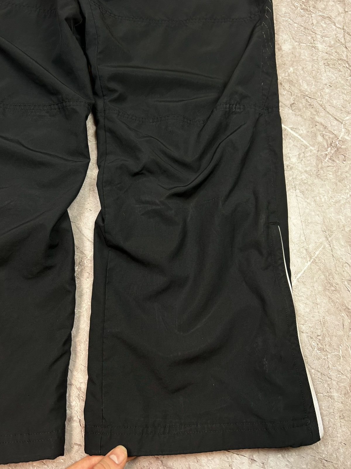 Nike Nike AIR vintage track pants XL black joggers Y2K Gorpcore Size US 34 / EU 50 - 4 Thumbnail