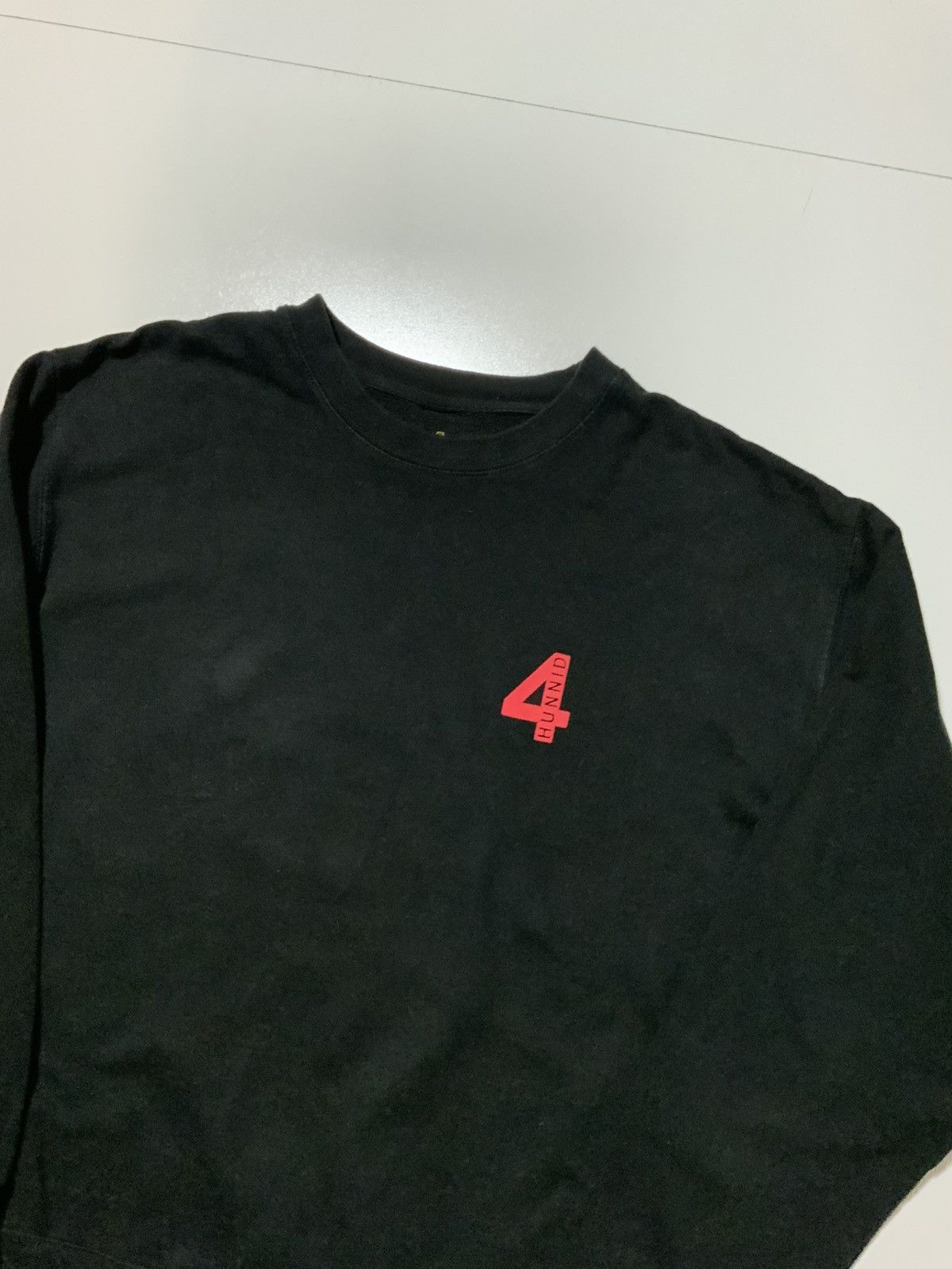 4HUNNID YG 4 Hunnid New Years Resolution Get A Life Crew Sweatshirt Size US L / EU 52-54 / 3 - 3 Thumbnail