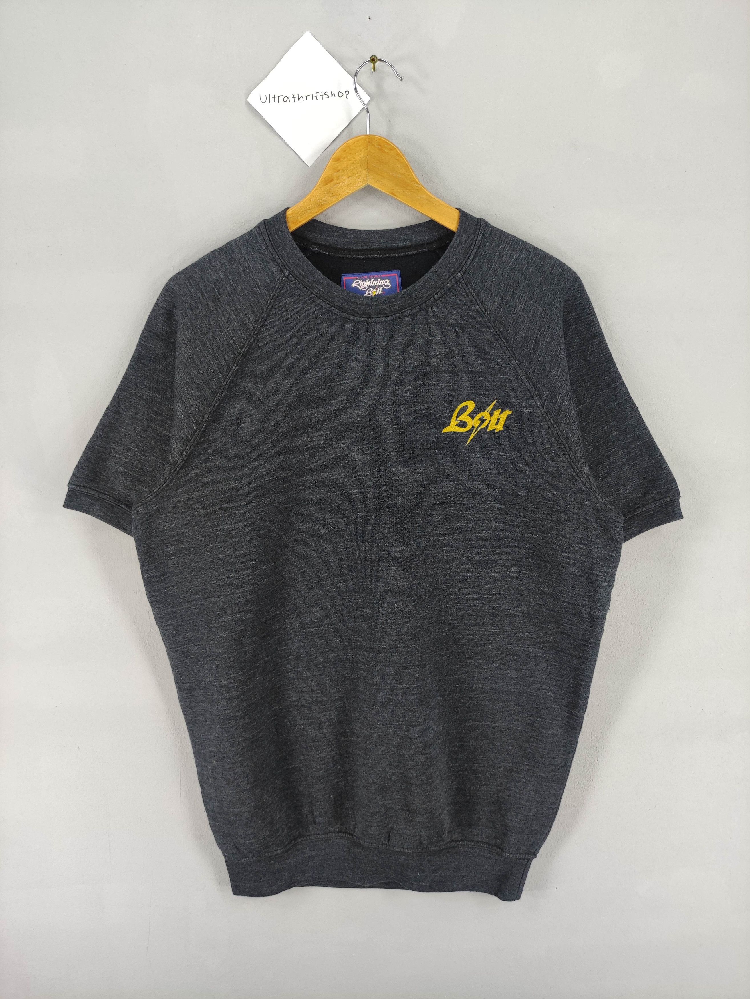 Lightning Bolt Vintage Lightning Bolt Short Sleeve Jumper Big Logo Size US M / EU 48-50 / 2 - 2 Thumbnail