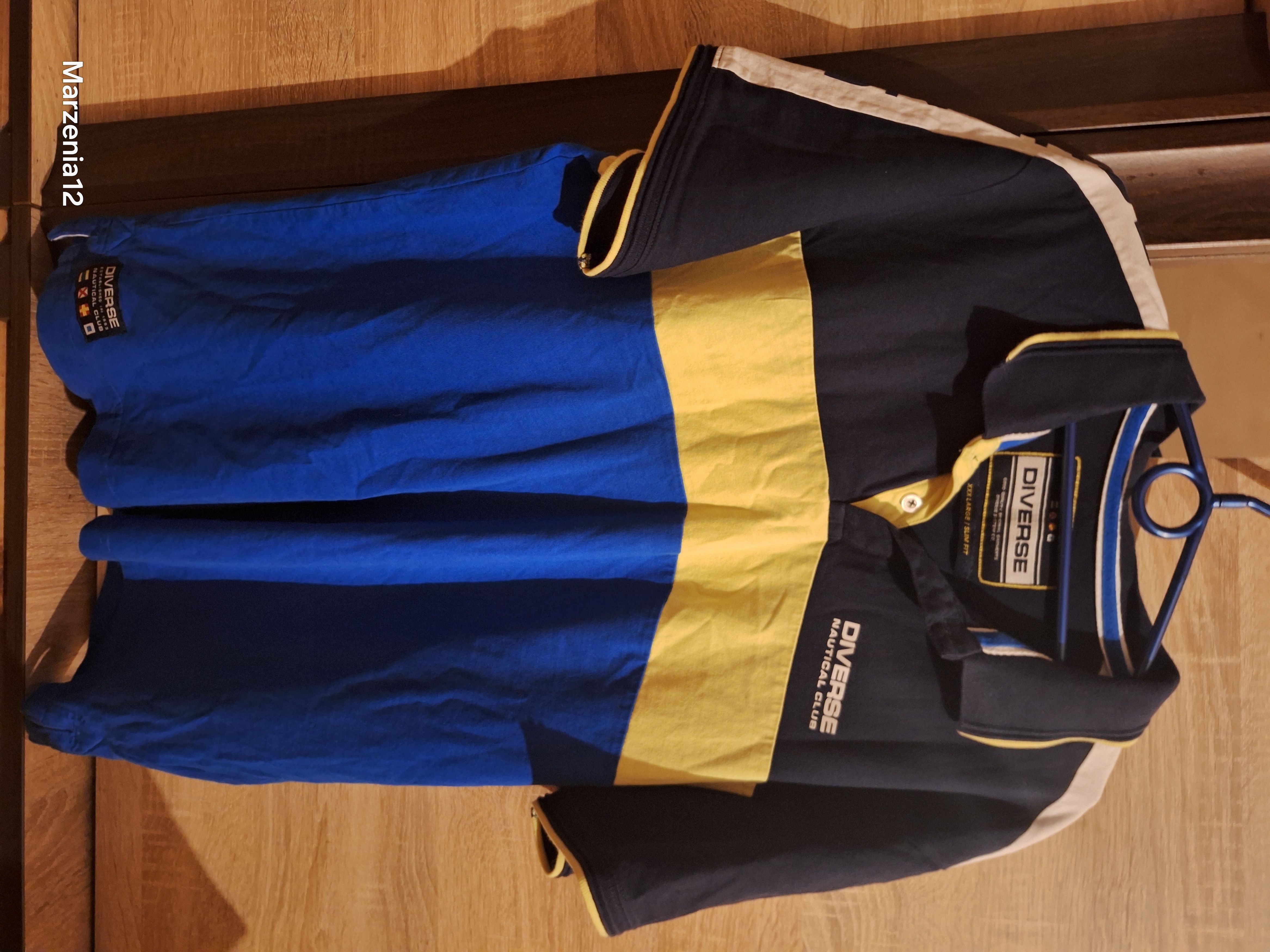 Other Diverse Nautical Club Colorblock Polo Shirt - 3XL Slim Fit Size US XXL / EU 58 / 5 - 3 Thumbnail