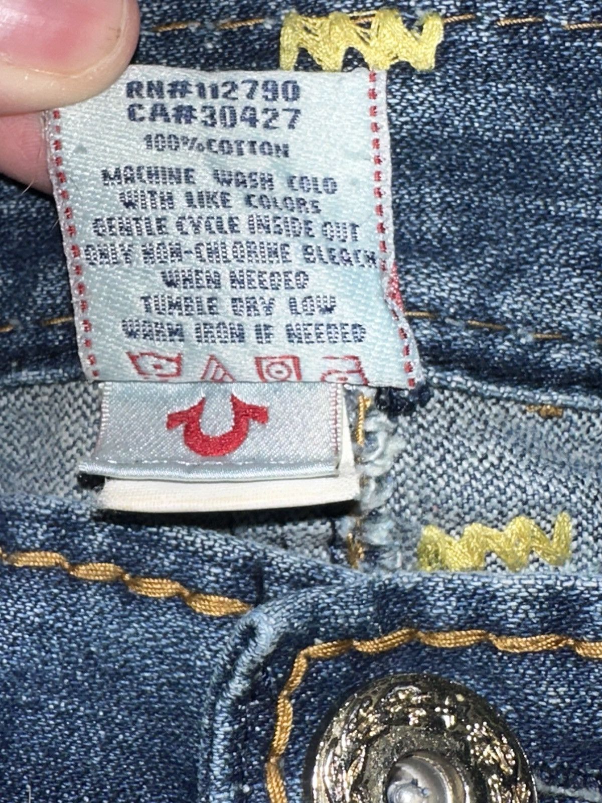 True Religion × Vintage Rare true religion jeans bootcut Size US 34 / EU 50 - 3 Thumbnail