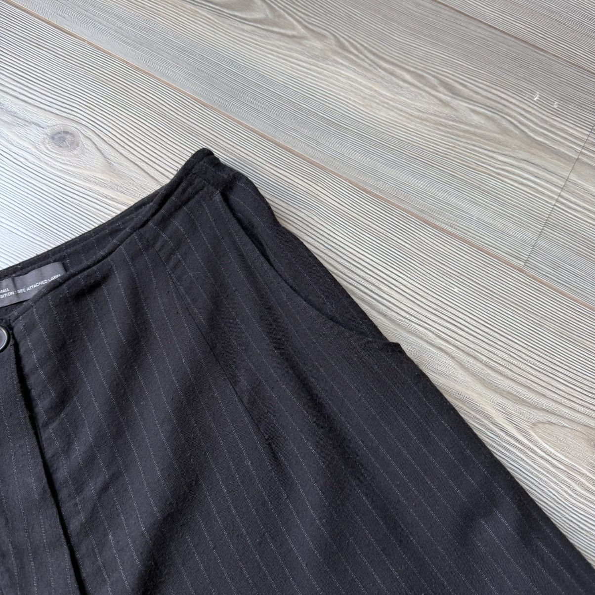 Rundholz Rundholz Avantgarde Wide Leg Striped Trousers Size 26" / US 2 / IT 38 - 6 Thumbnail