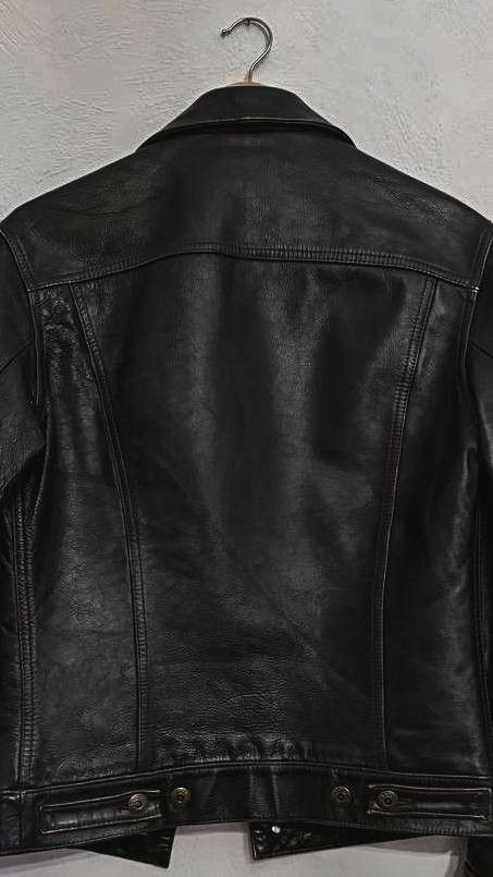 Levi's Vintage Clothing Vintage leather jacket Size 38S - 4 Thumbnail
