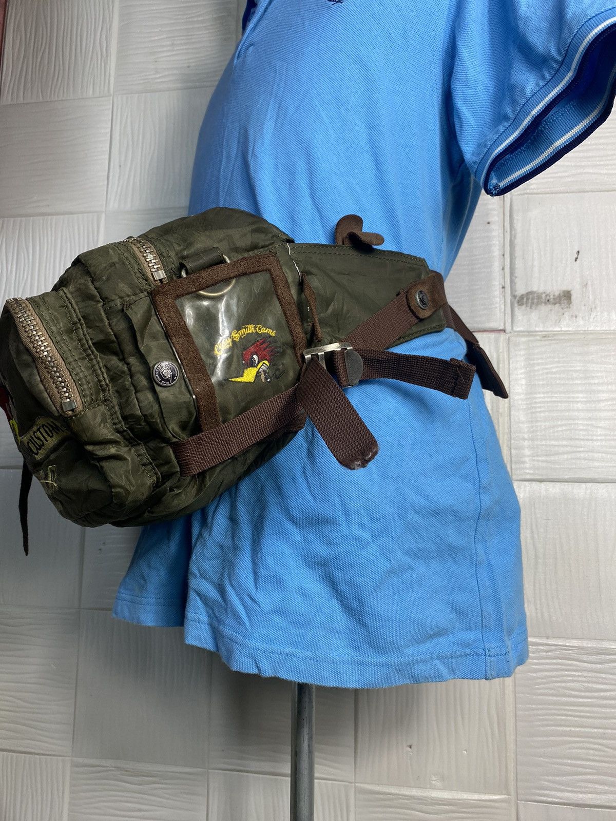 Vintage Mr clay smith woddy wood parker waist bag Size ONE SIZE - 4 Thumbnail
