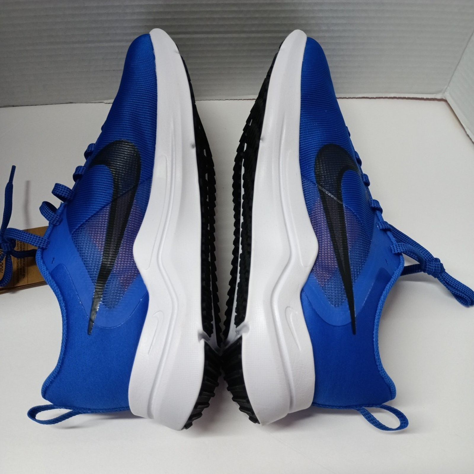 Nike Nike Downshifter 12 Running Shoes Men's Size 10 Blue Black Size US 10 / EU 43 - 6 Thumbnail