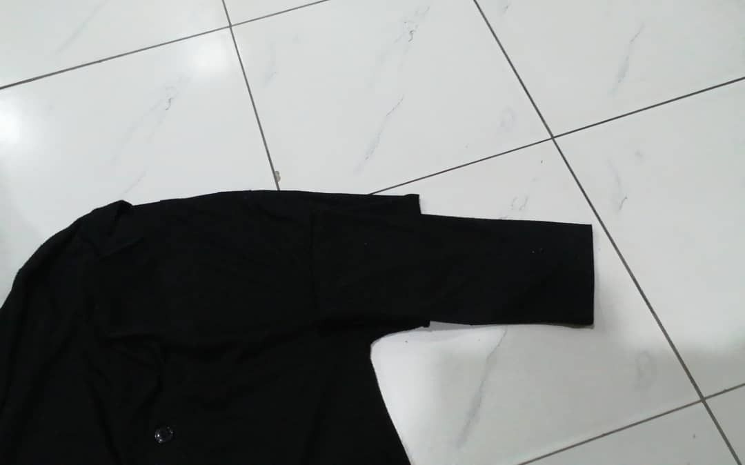 Japanese Brand Vintage armer francies black button up cardigen style Size US L / EU 52-54 / 3 - 5 Thumbnail