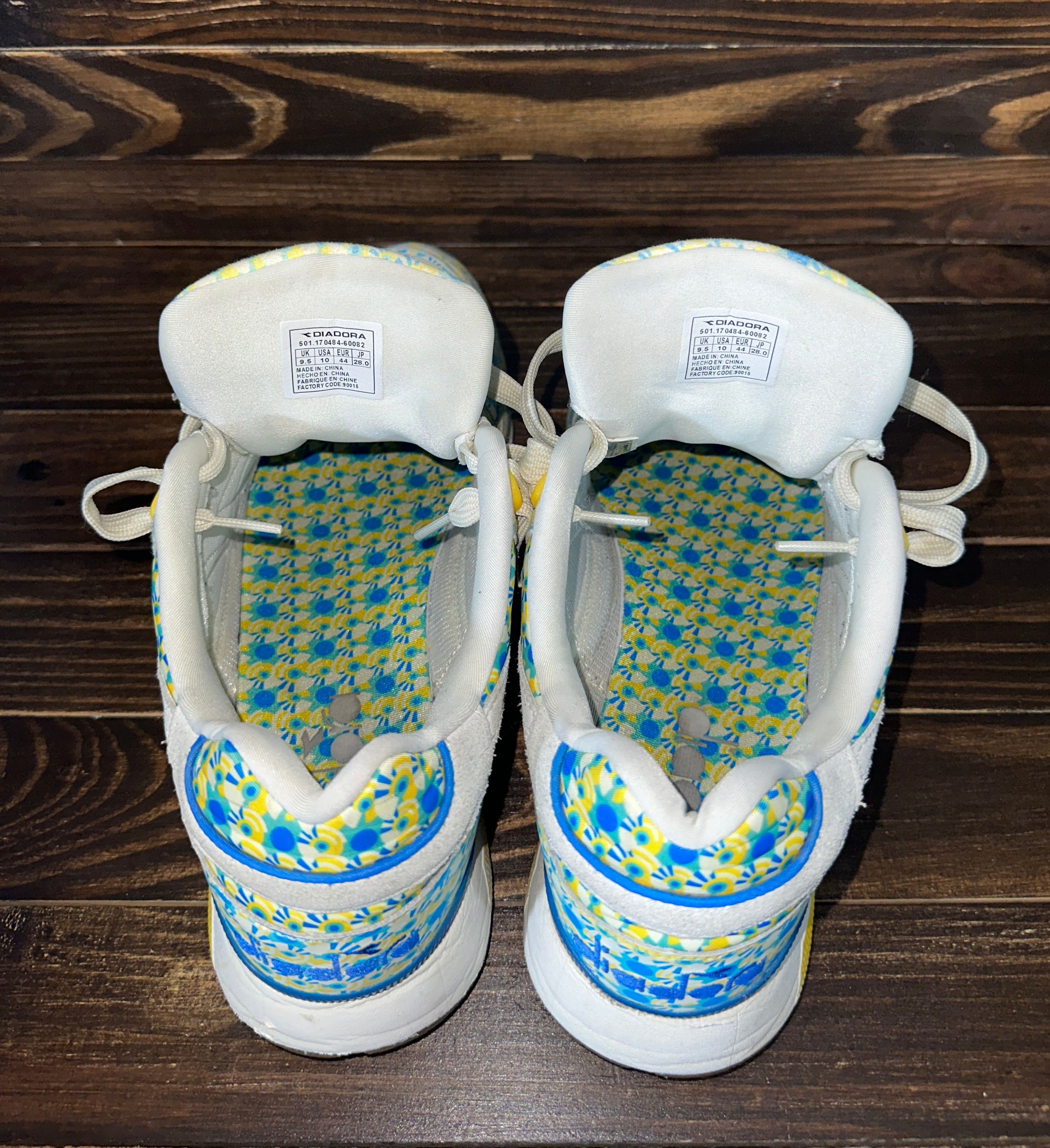 Diadora Diadora V7000 'Futurism - Blue Bell' Men's Sneakers VeryRare Size US 10 / IT 40 - 22 Thumbnail