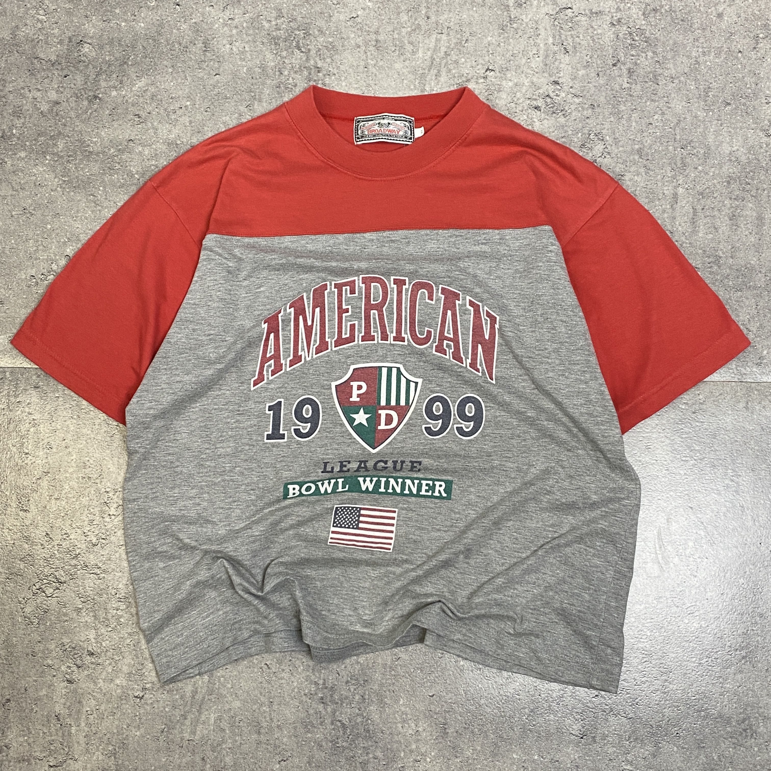 Vintage Broadway American League t-shirt - M Size US M / EU 48-50 / 2 - 1 Thumbnail