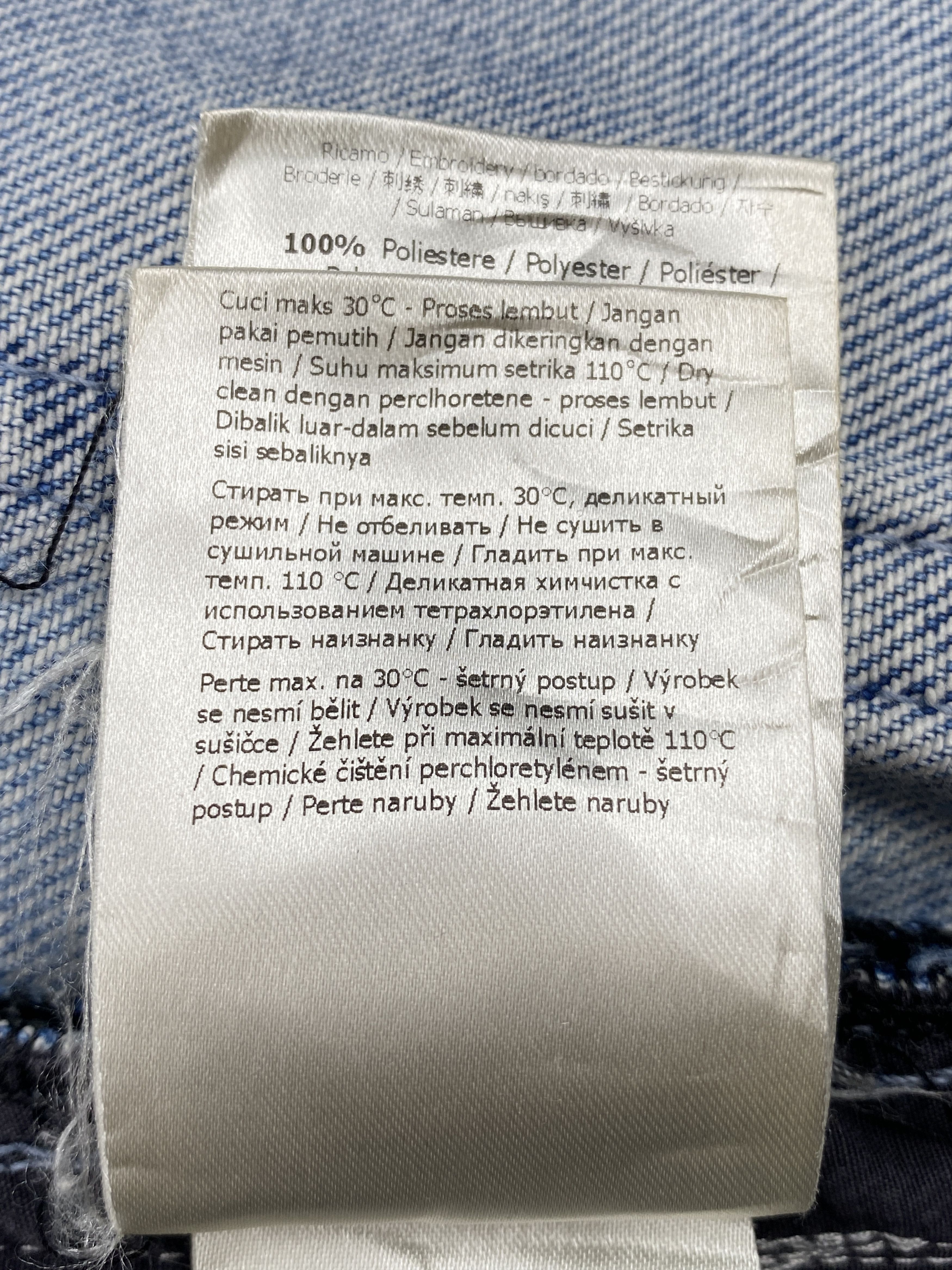 Fendi Stone Washed Jeans Size 24" / US 00 / IT 34 - 18 Thumbnail