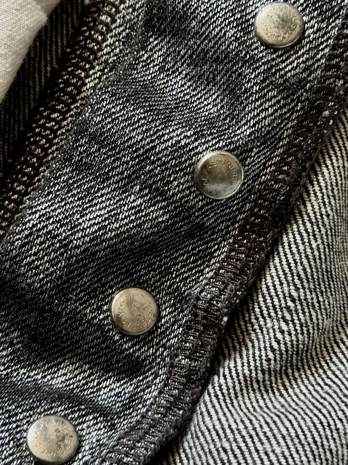 Dior Dior - Hedi Slimane - AW06 - Radioactive Silver Denim Jeans Size US 30 / EU 46 - 19 Thumbnail