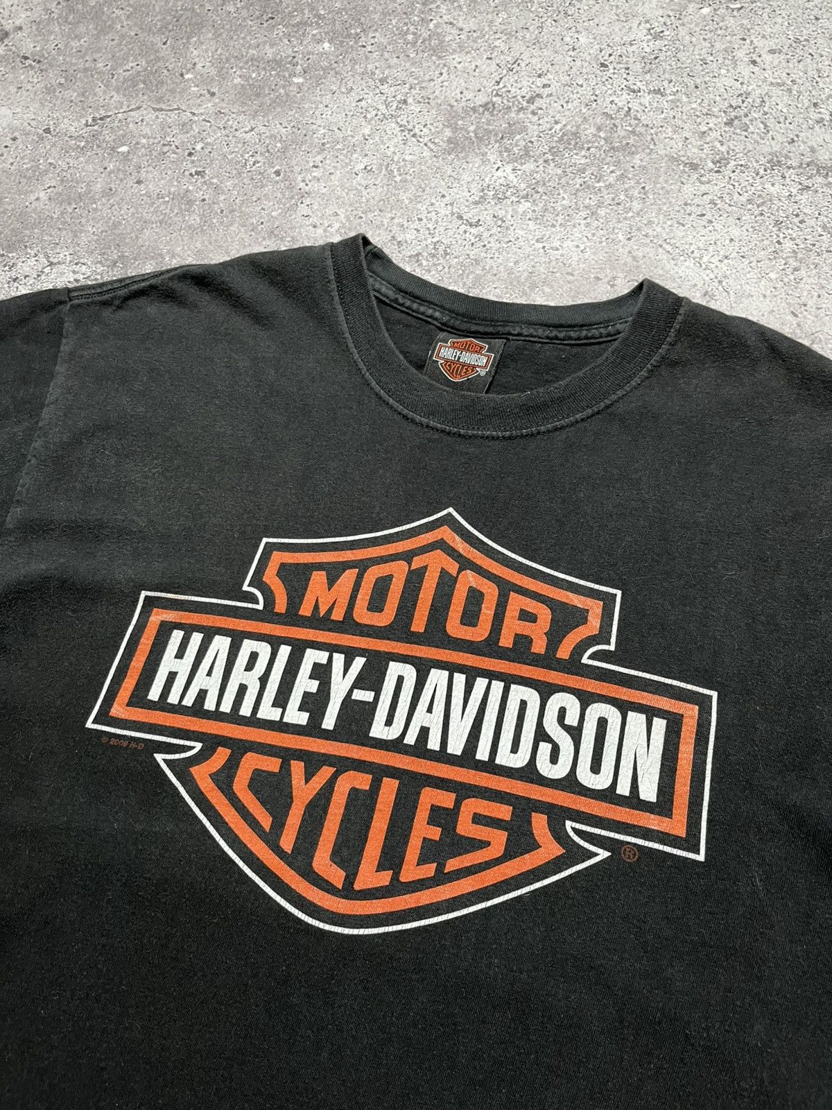 Harley Davidson Vintage HARLEY DAVIDSON Dudley Perkins San Francisco Tshirt Size US L / EU 52-54 / 3 - 4 Thumbnail