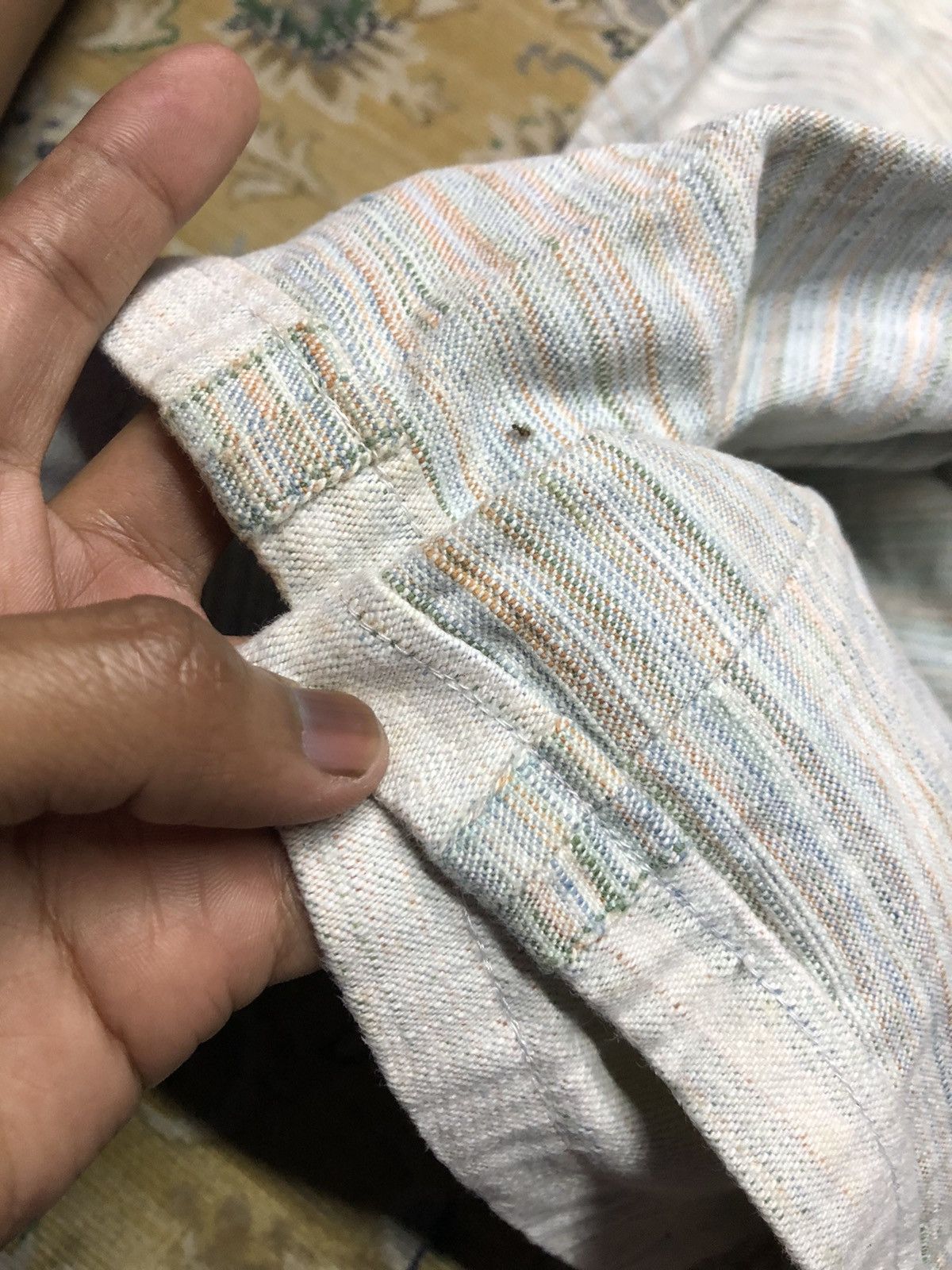 Edwin × Japanese Brand STRIPED SELVEDGE EDWIN DENIM Size US 30 / EU 46 - 7 Thumbnail