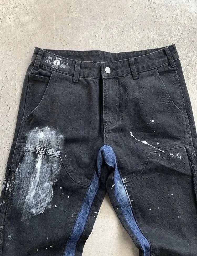 Affliction × Le Grande Bleu (L.G.B.) Watanabe Style G Star Raw Bondage GOA Pants Cargo Size US 31 - 4 Thumbnail