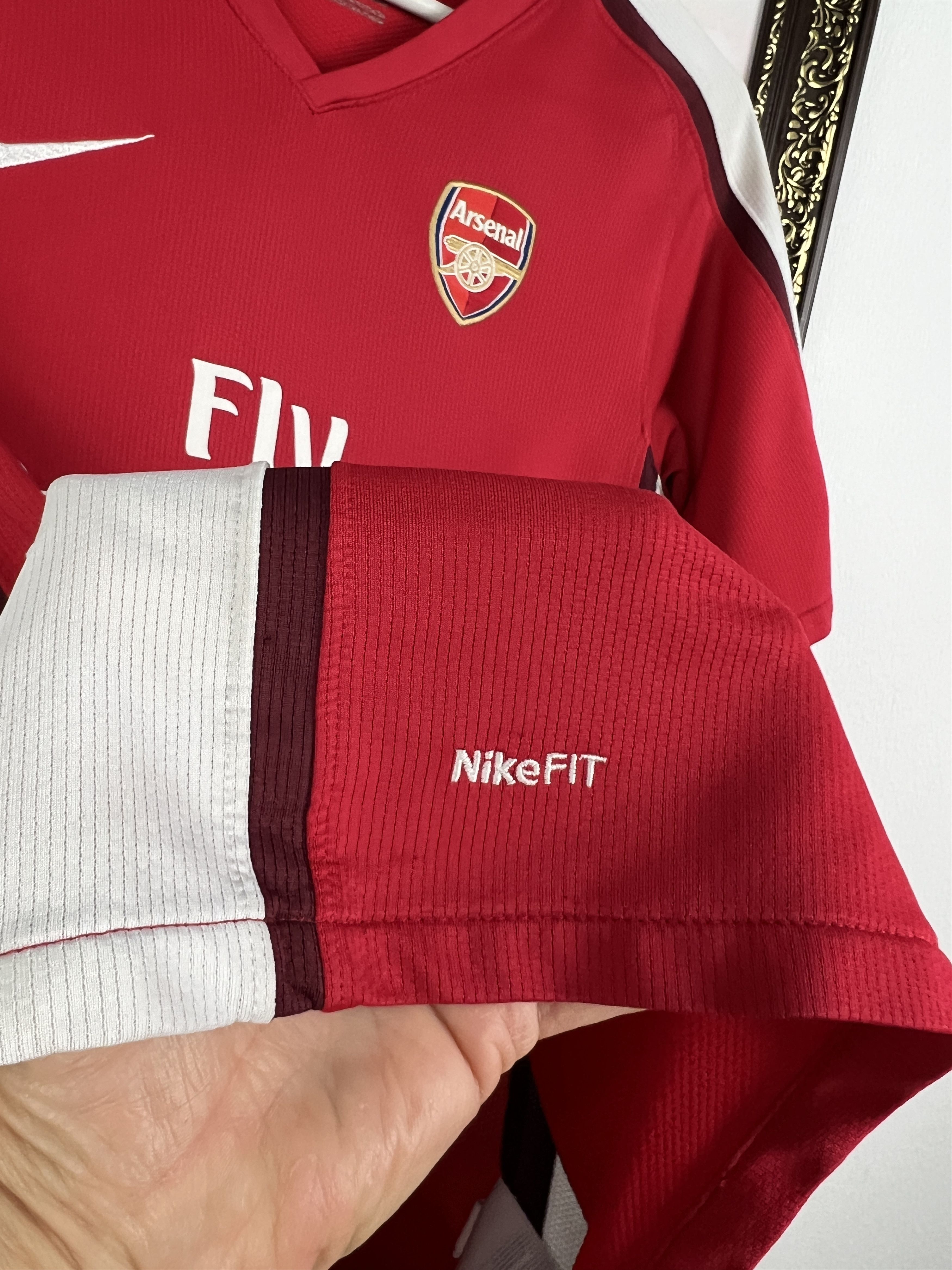 Nike Arsenal football shirt Soccer Jersey Trikot Rare Size Boys L Size US XXS / EU 40 - 5 Thumbnail