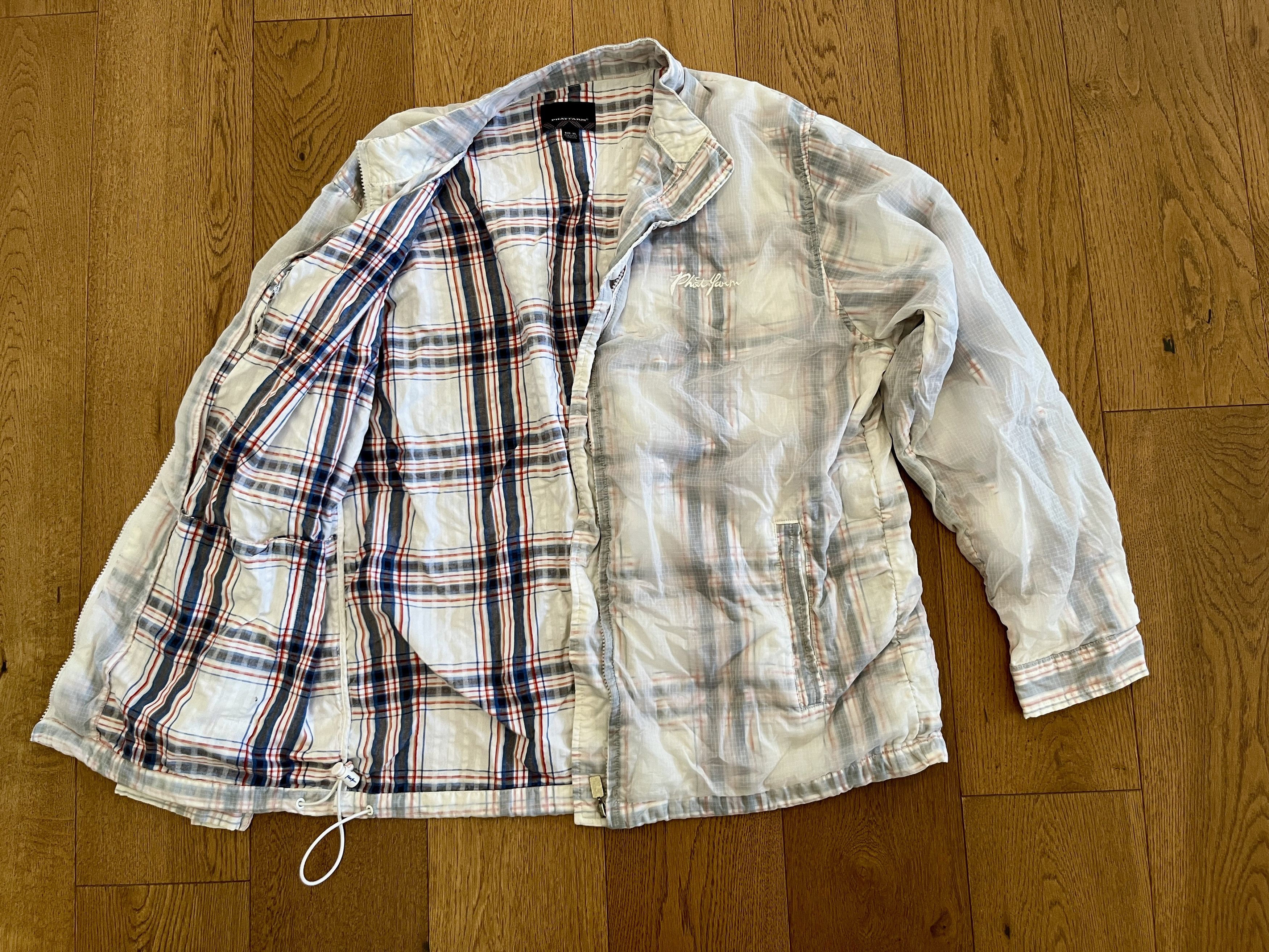 Phat Farm Vintage Y2K Phat Farm Archive Sheer Ripstop Jacket XL Size US XL / EU 56 / 4 - 2 Thumbnail