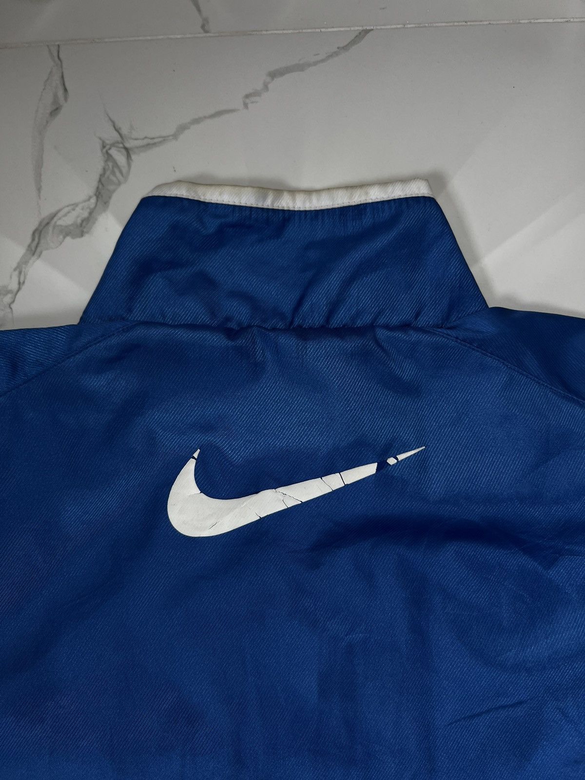 Nike × Vintage 90's NIKE TEAM RARE Y2K TRACK JACKET MULTISWOOSH LOGO Size US XL / EU 56 / 4 - 9 Thumbnail