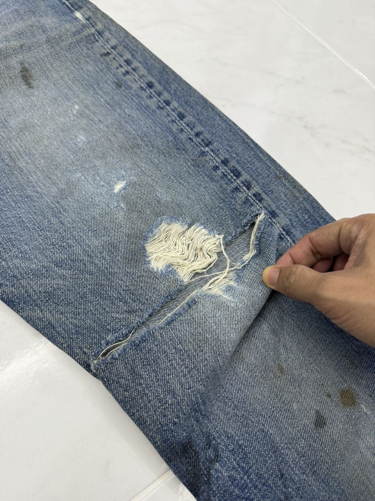 Levi's Vintage 1970s Levi’s Strauss 505 0217 Small “e” Non Selvedge Size US 29 - 6 Thumbnail
