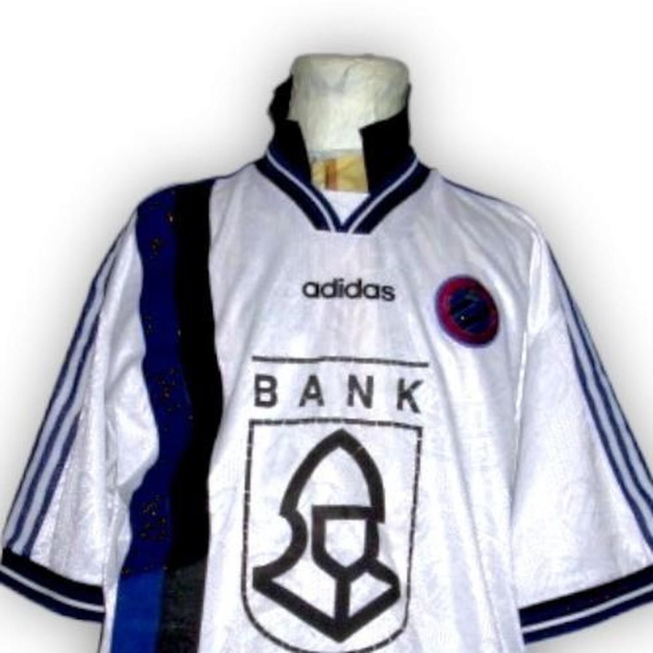 Adidas Club Brugge Kv 1996 1997 Away Shirt Jersey maillot Size US XL / EU 56 / 4 - 1 Thumbnail