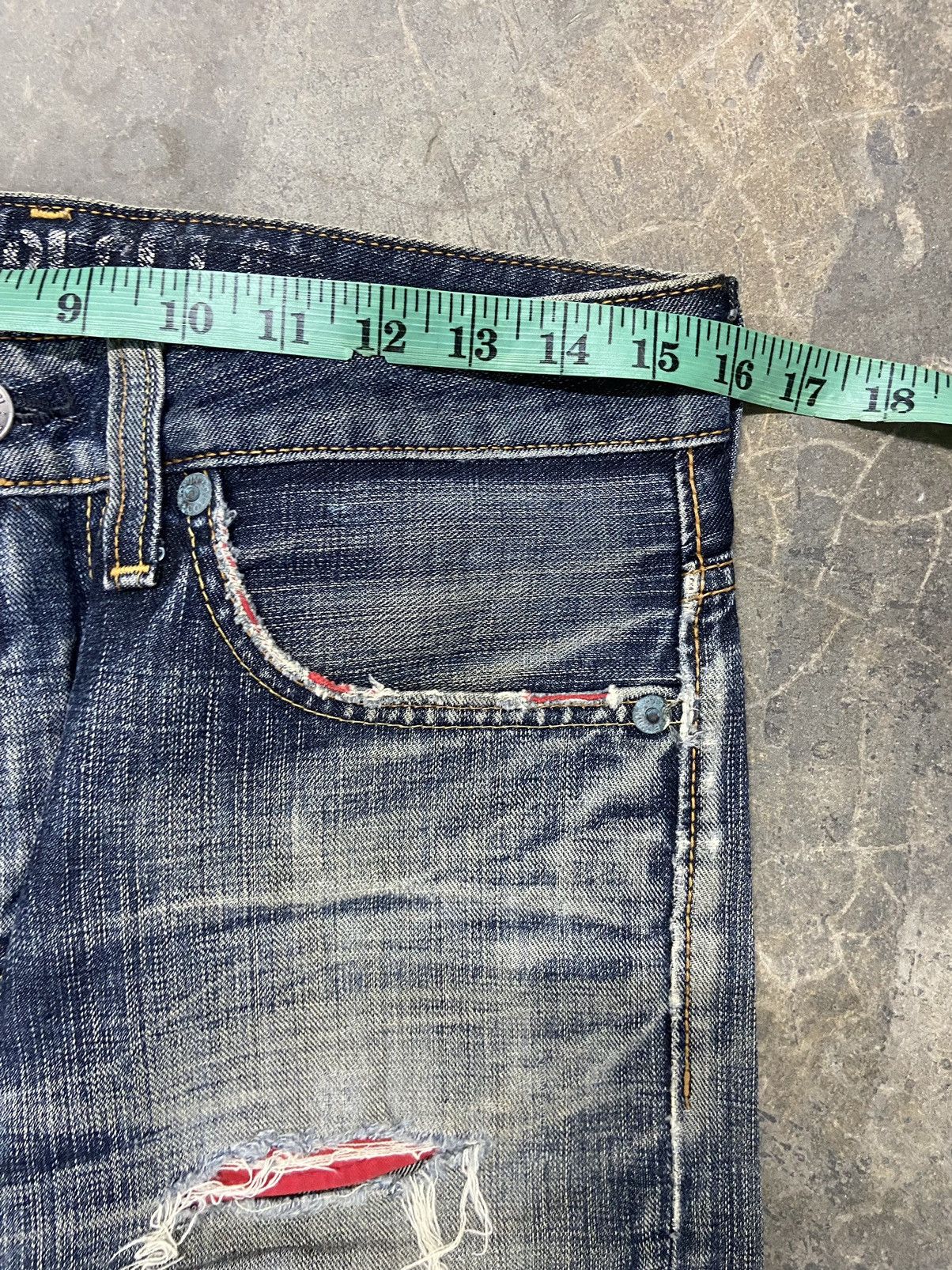 Edwin 🔥 Vintage Edwin Jeans distressed if six was nine Size US 32 / EU 48 - 10 Thumbnail