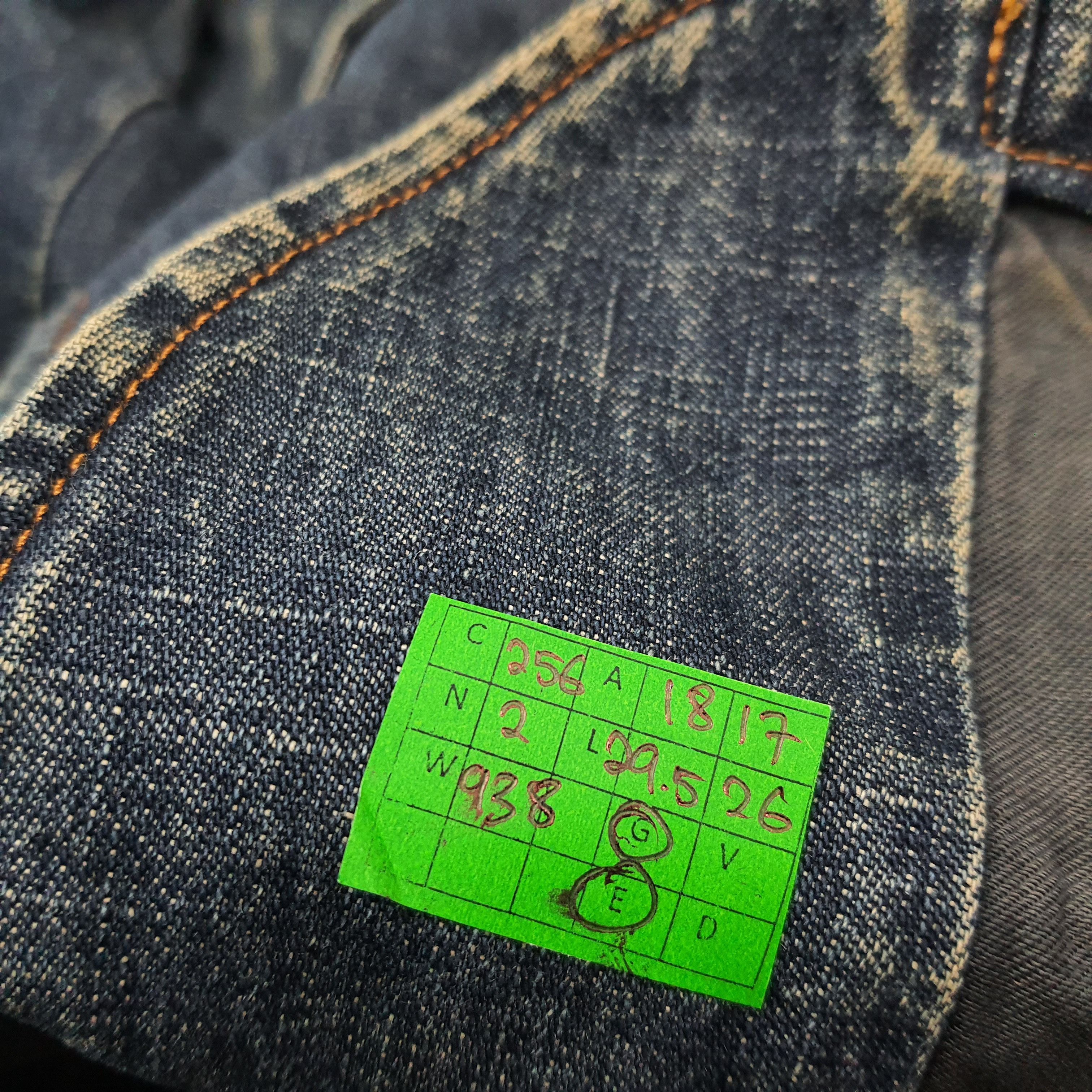 Miu Miu Vintage Miu Miu by Prada Denim Fiammato Blazer C256N2 Size XS / US 0-2 / IT 36-38 - 8 Thumbnail