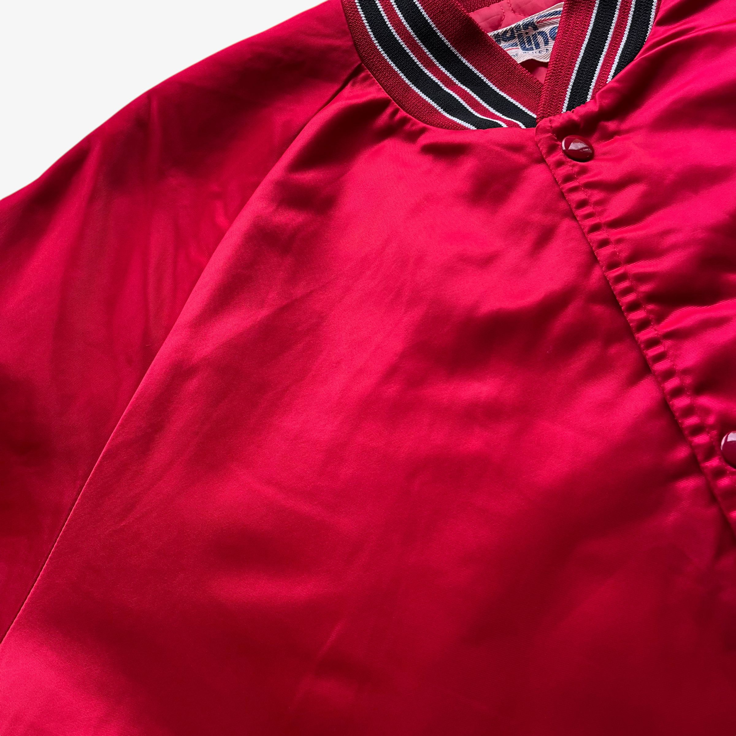 Chalk Line Vintage 90s Chalk Line NBA Chicago Bulls Varsity Jacket Size US L / EU 52-54 / 3 - 6 Thumbnail