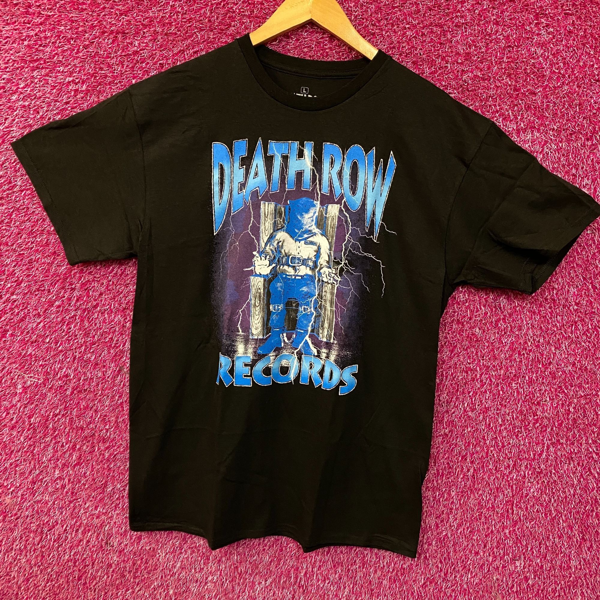 Death Row Records Death Row Records Electric Chair T-Shirt size Large Size US L / EU 52-54 / 3 - 3 Thumbnail