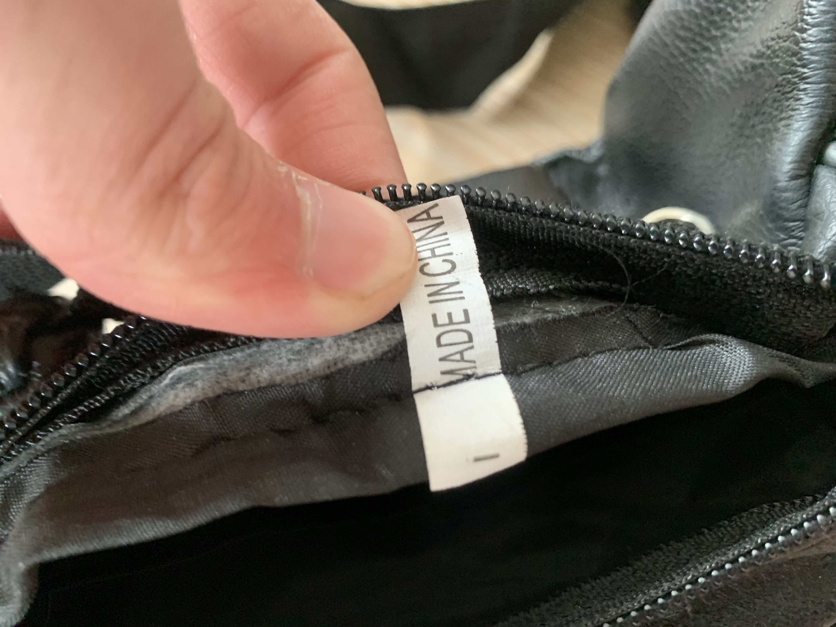 Handmade Black Leather Waist Bag Size ONE SIZE - 7 Thumbnail