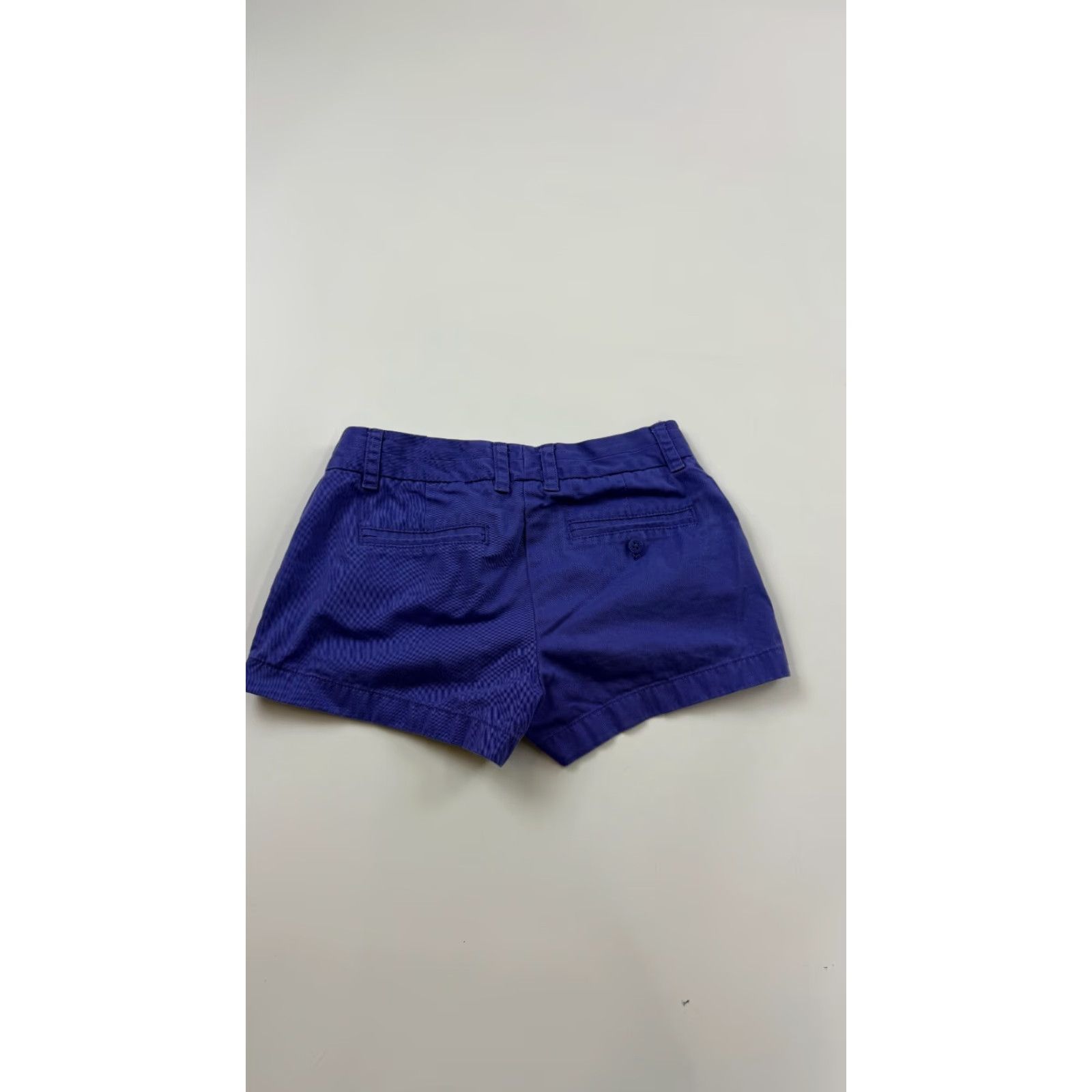 J.Crew J.Crew Shorts Womens 0 Purple Chino 3" Inseam Comfort Slash Pockets Mid Rise Casual Summer Spring Womens Size 25" / US 0 / IT 36 - 2 Thumbnail