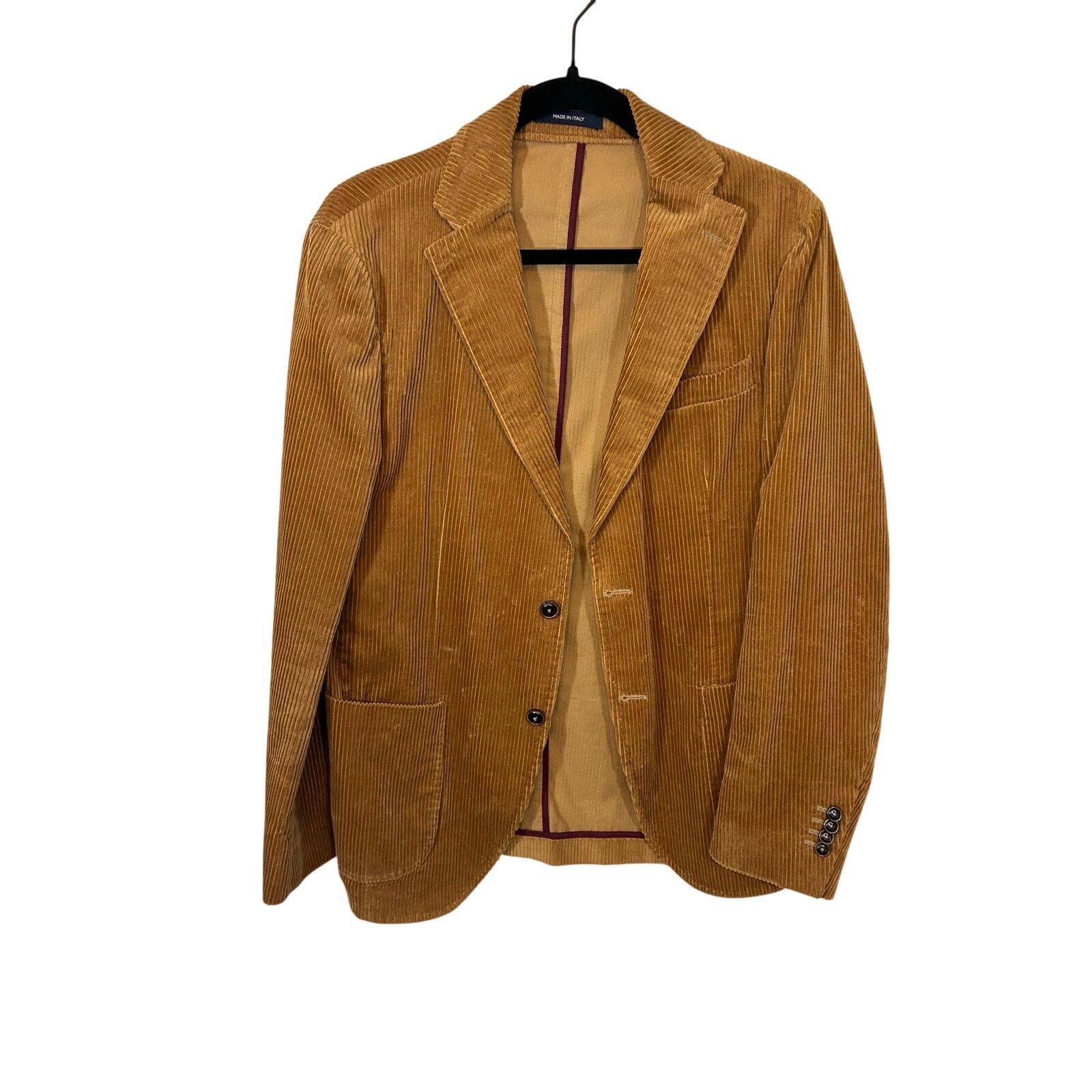 Angelo Nardelli Mint Angelo Nardelli 1951 Cotton Corduroy Blazer 52 Size 52R - 1 Thumbnail