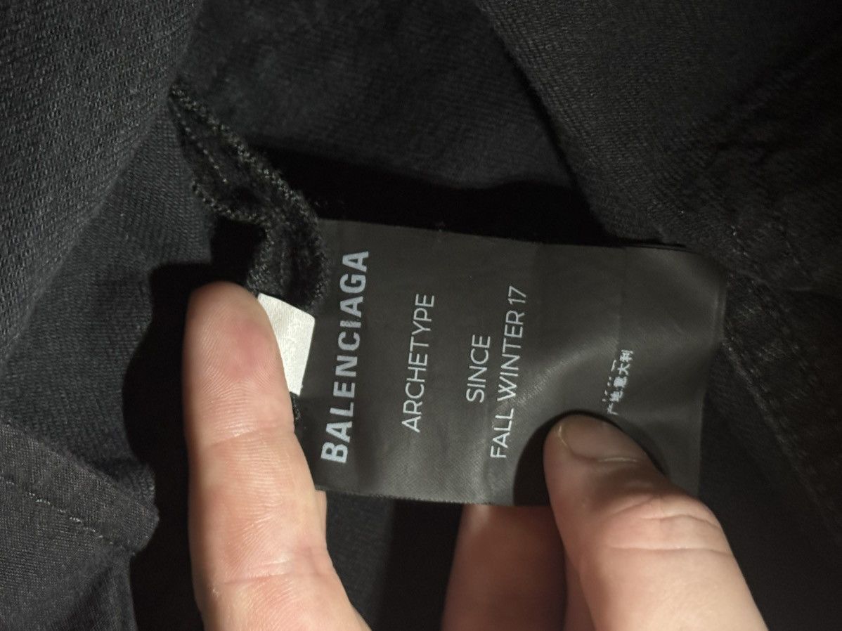 Balenciaga ✅Balenciaga FW17 Distressed black skinny jeans Arhetype Size US 28 / EU 44 - 6 Thumbnail