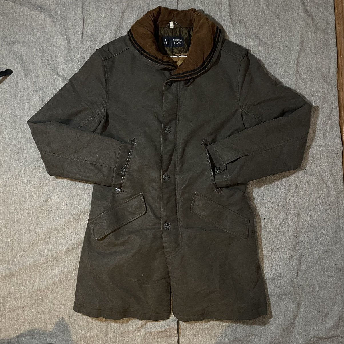 Armani Armani Jeans Brotherhood Ancient Parka Size US M / EU 48-50 / 2 - 2 Thumbnail