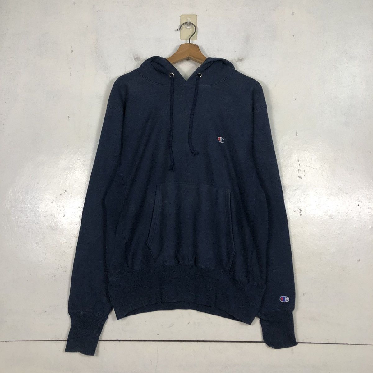 Champion 📌Vintage Hoodie Pull Over Champion Reverse Weave Made in Usa Size US M / EU 48-50 / 2 - 13 Thumbnail
