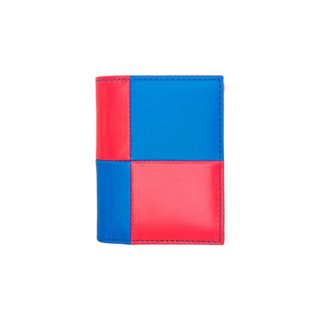 Comme des Garcons Comme des Garçons Fluo Squares Wallet in Pink/Blue Size ONE SIZE - 3 Thumbnail