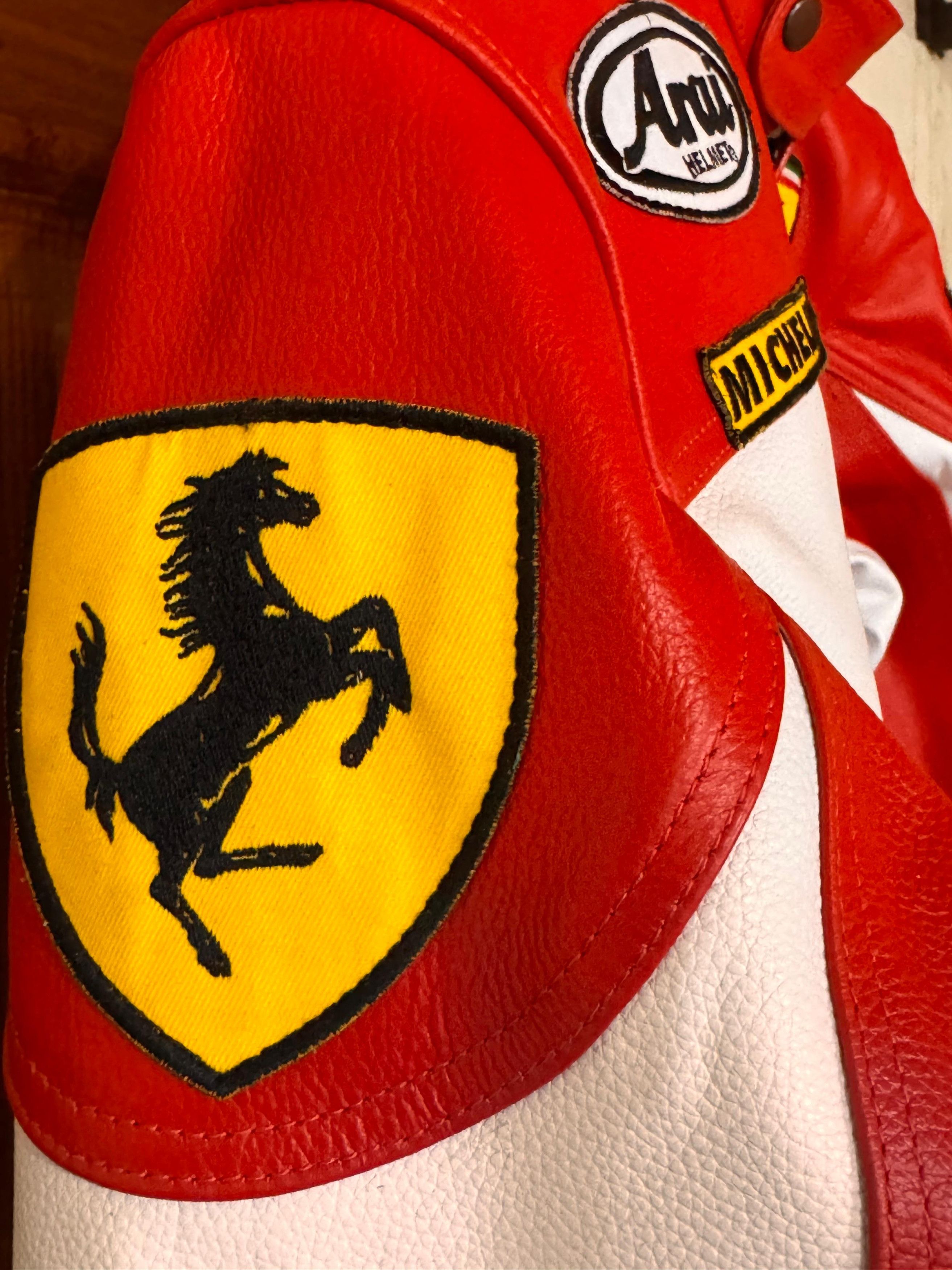 Ferrari × Vintage Vintage Ferrari Leather Jacket Size US M / EU 48-50 / 2 - 4 Thumbnail