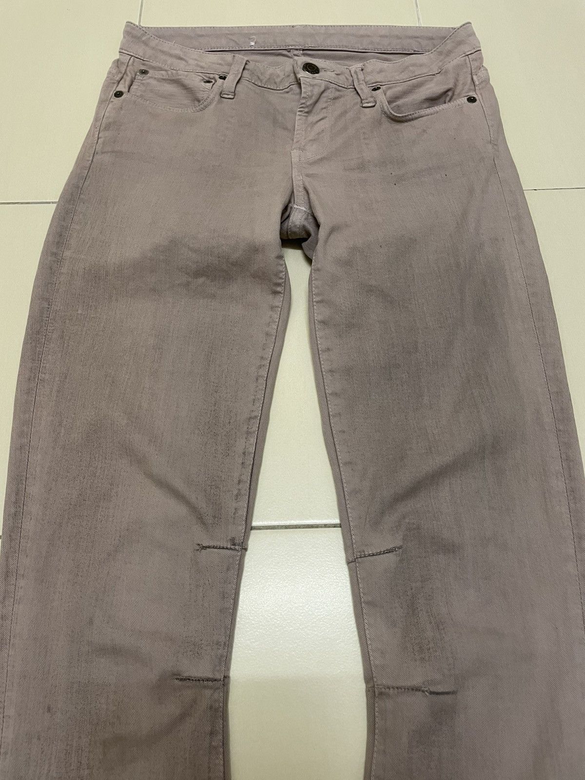Helmut Lang Helmut Lang NY Brush Wash Skinny Jeans Size 29" - 3 Thumbnail